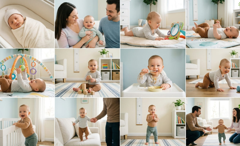 Baby's First Year Milestones The Ultimate Month-by-Month Guide