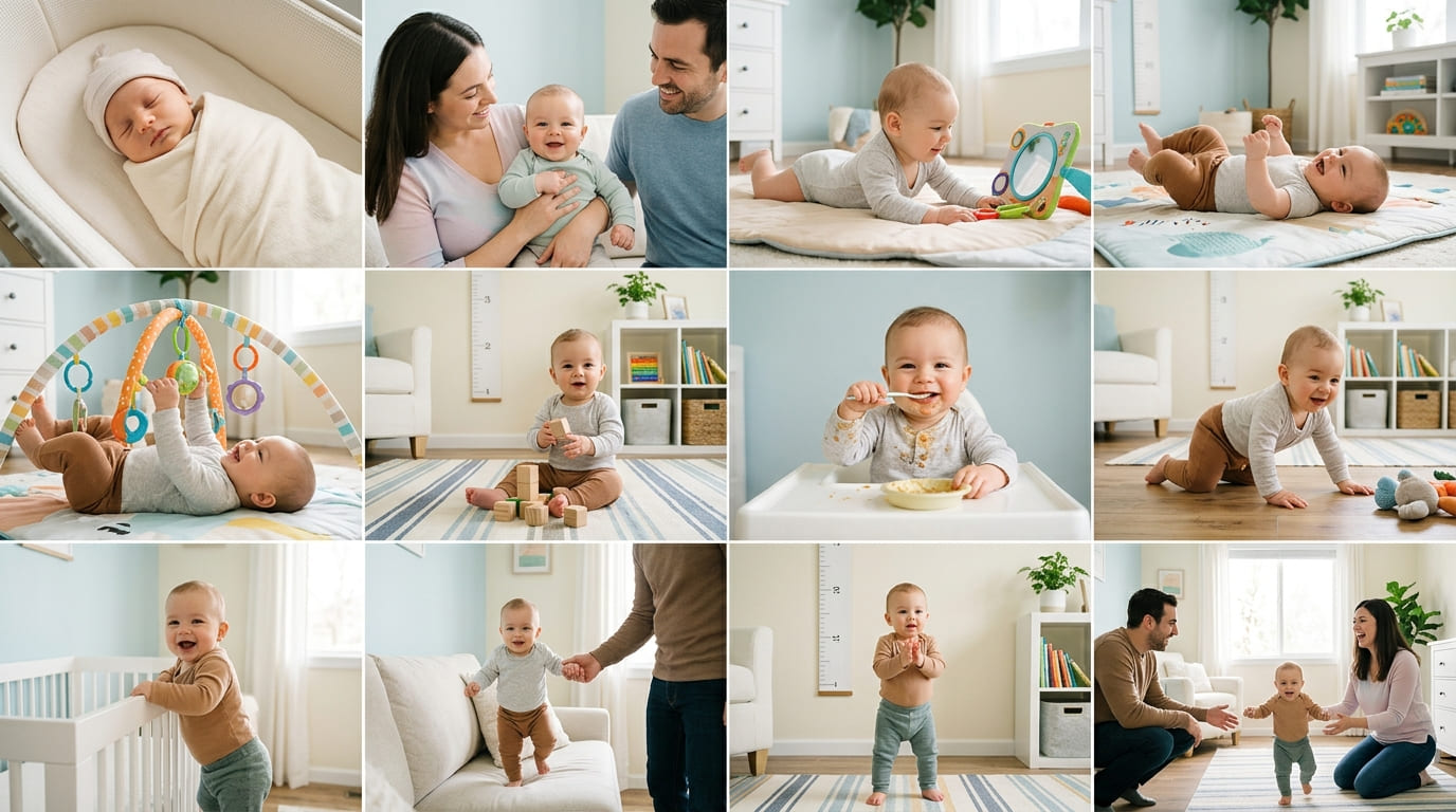 Baby's First Year Milestones The Ultimate Month-by-Month Guide