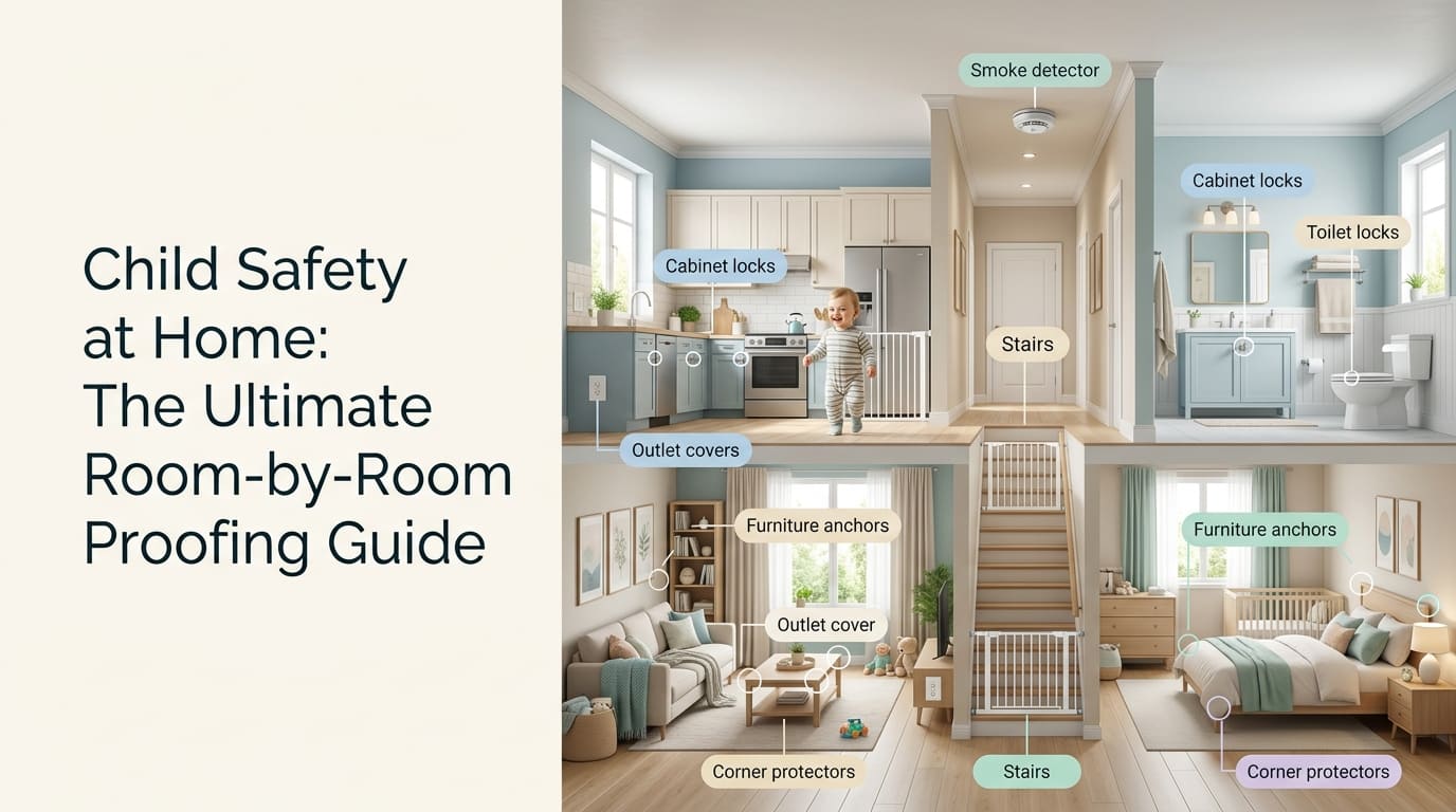 Child Safety at Home The Ultimate Room-by-Room Proofing Guide.