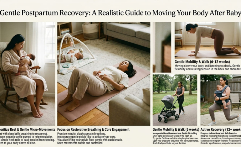 Postpartum Fitness A Gentle Guide to Getting Active Safely After Having a Baby