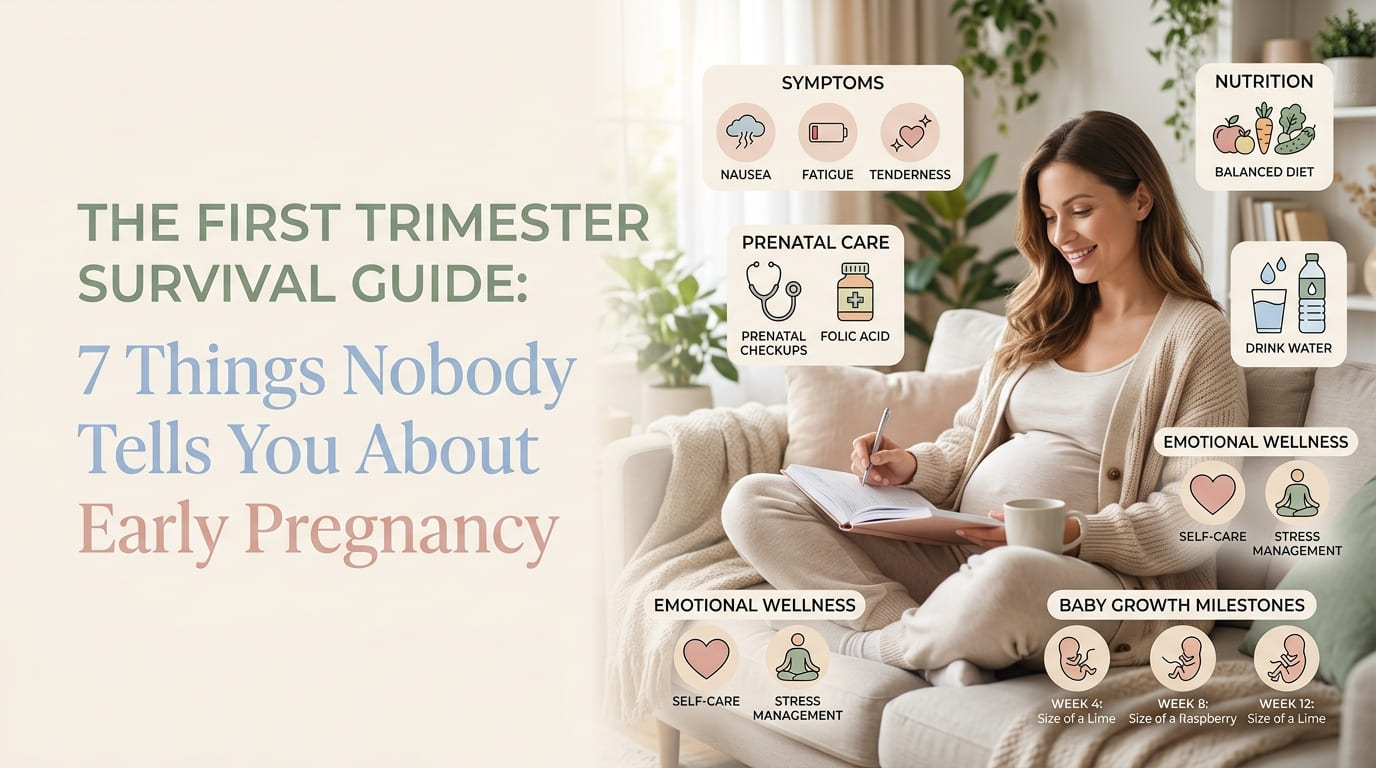 The First Trimester Survival Guide 7 Things Nobody Tells You About Early Pregnancy