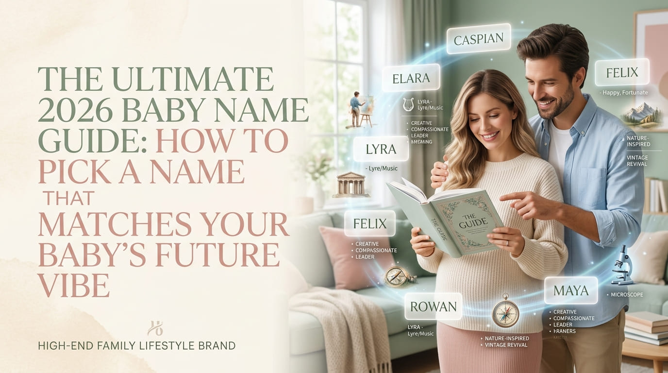 The Ultimate 2026 Baby Name Guide How to Pick a Name That Matches Your Baby’s Future Vibe