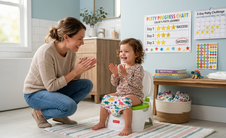 The Ultimate 3-Day Potty Training Guide Proven Tips, Signs of Readiness, and Ditching Diapers for Good