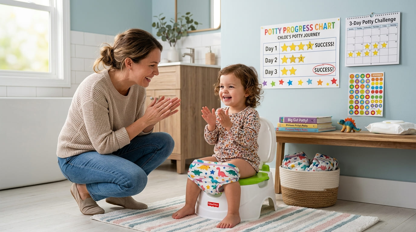 The Ultimate 3-Day Potty Training Guide Proven Tips, Signs of Readiness, and Ditching Diapers for Good