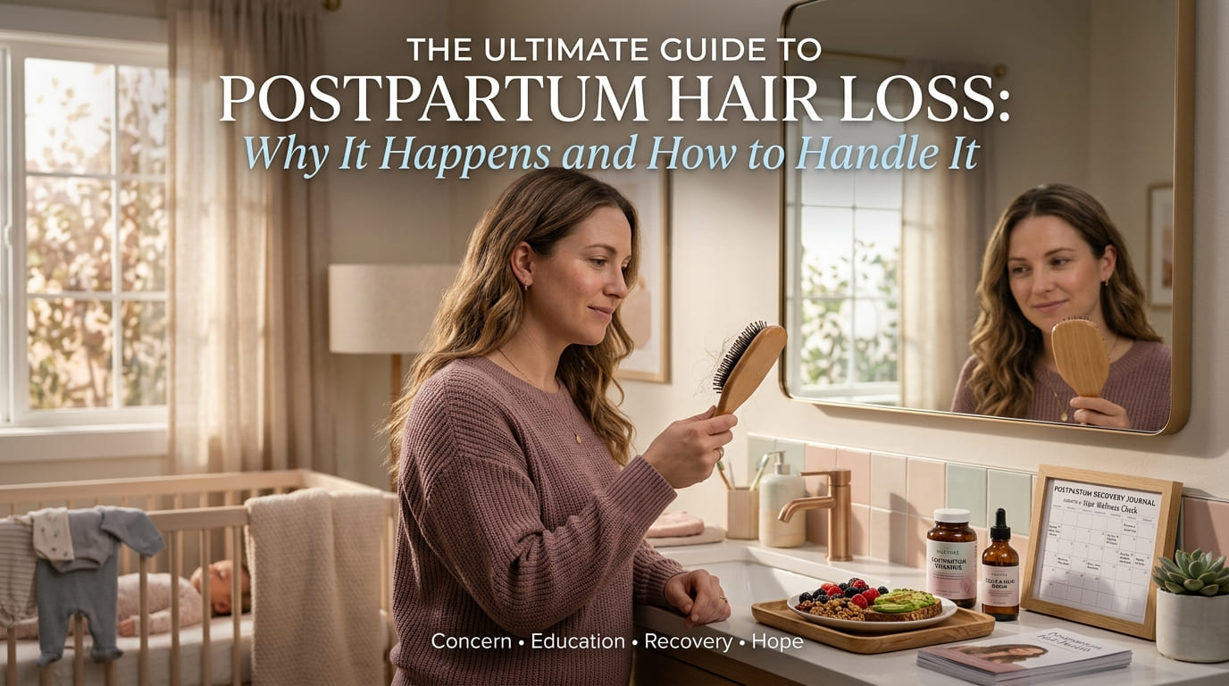 The Ultimate Guide to Postpartum Hair Loss Why It Happens and How to Handle It