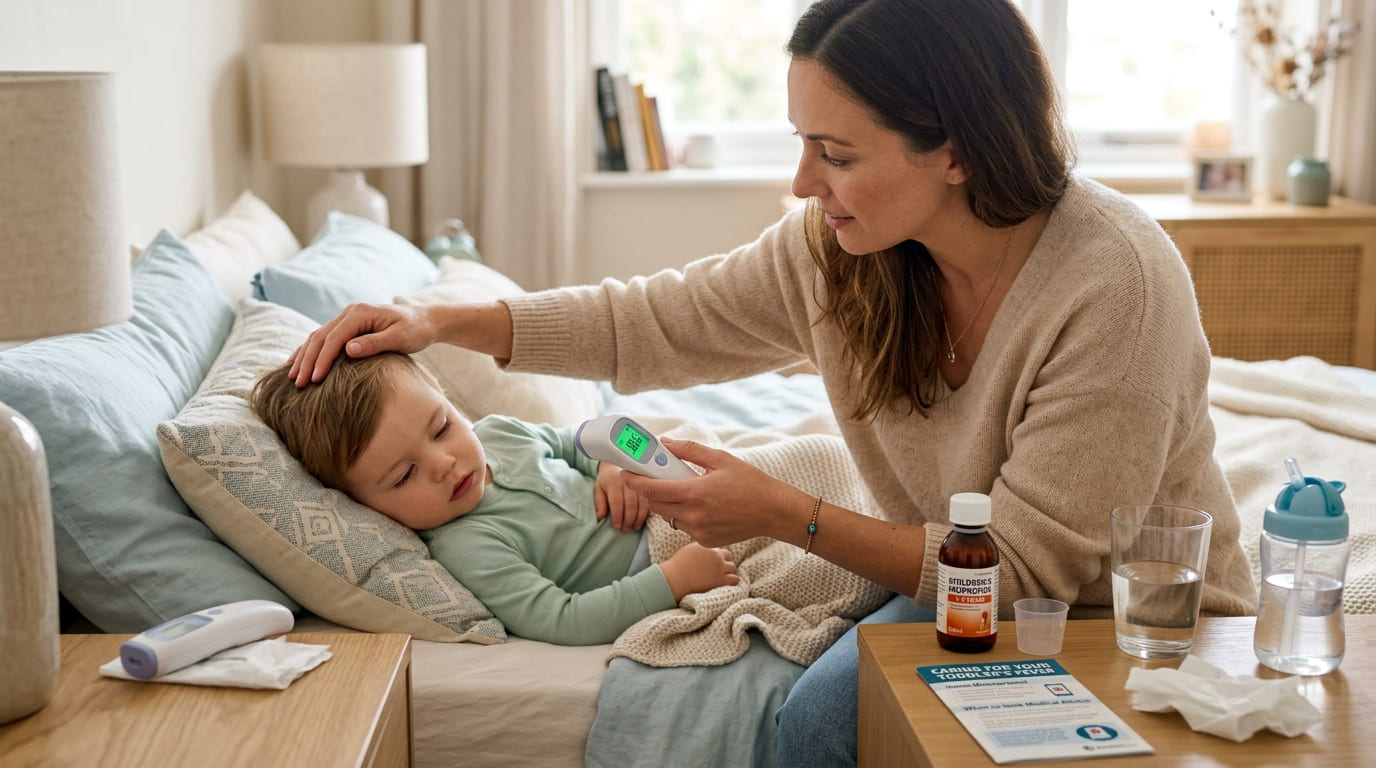 The Ultimate Toddler Fever Guide When to Treat at Home and When to See a Doctor