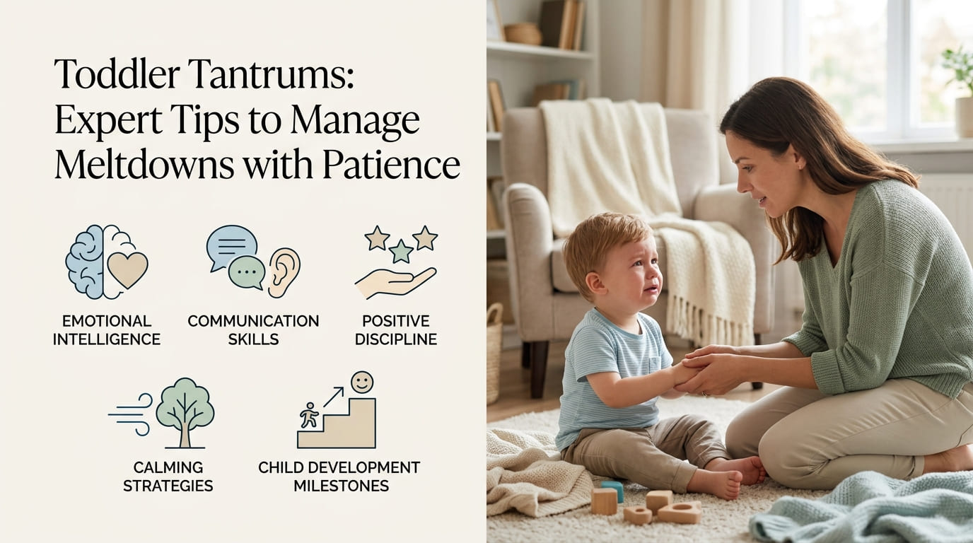 Toddler Tantrums Expert Tips to Manage Meltdowns with Patience