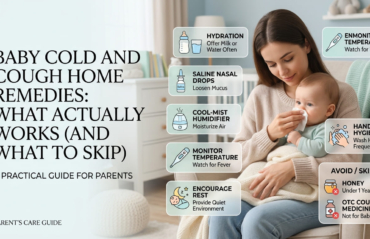 Baby Cold and Cough Home Remedies What Actually Works (And What to Skip).