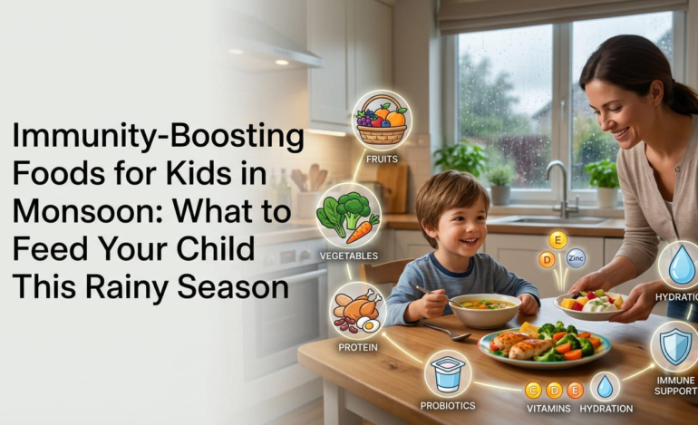Immunity-Boosting Foods for Kids in Monsoon What to Feed Your Child This Rainy Season
