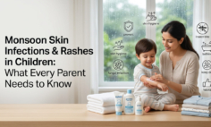 monsoon skin infections rashes children guide