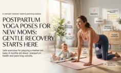 Postpartum Yoga Poses for New Moms Gentle Recovery Starts Here