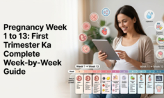 Pregnancy Week 1 to 13 First Trimester Ka Complete Week-by-Week Guide