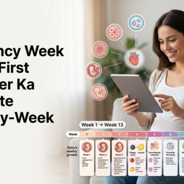 Pregnancy Week 1 to 13 First Trimester Ka Complete Week-by-Week Guide