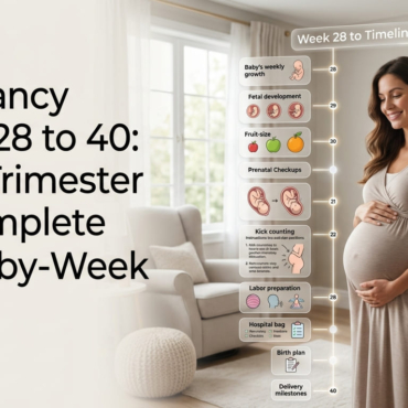 Pregnancy Week 28 to 40 Third Trimester Ka Complete Week-by-Week Guide