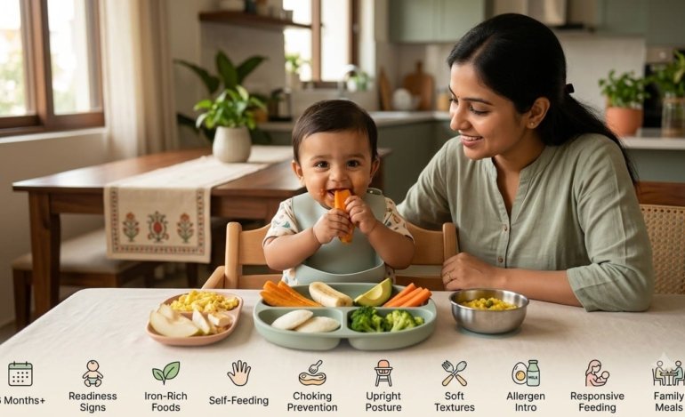 Baby Led Weaning India 10 Best First Foods & Safety Guide