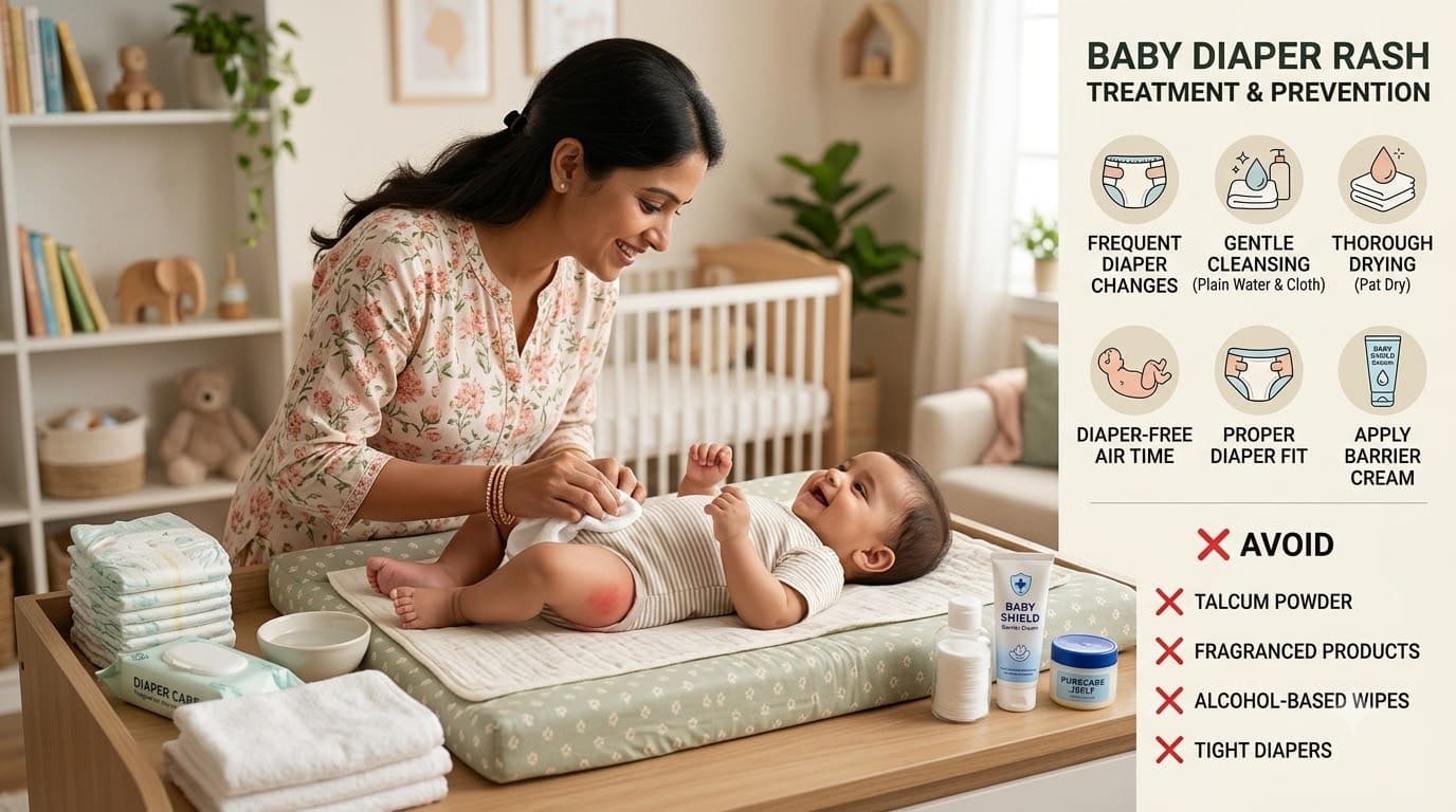 Diaper Rash Treatment India 10 Best Home Remedies That Actually Work