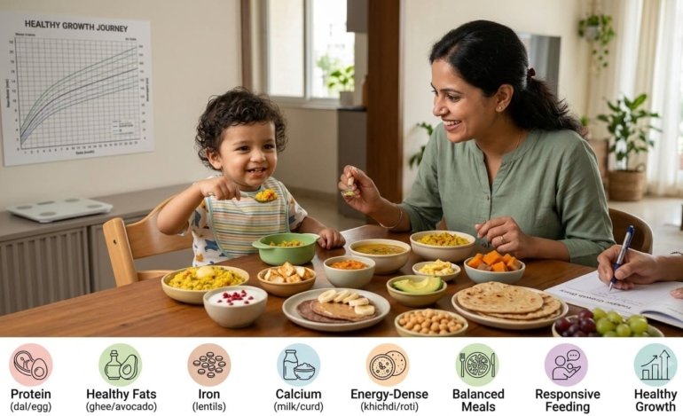 Foods to Help Toddler Gain Weight India 15 High-Calorie Indian Foods + Meal Plan