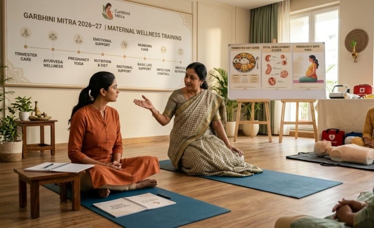 Garbhini Mitra 2026 India Pregnancy Best Ayurveda Support Course