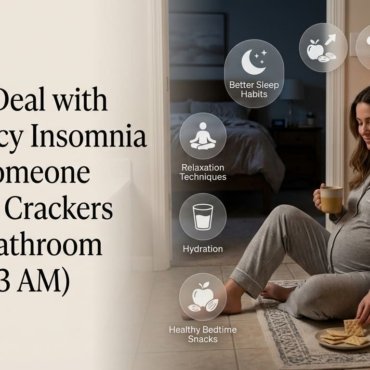 How to Deal with Pregnancy Insomnia (From Someone Who Ate Crackers on the Bathroom Floor at 3 AM)