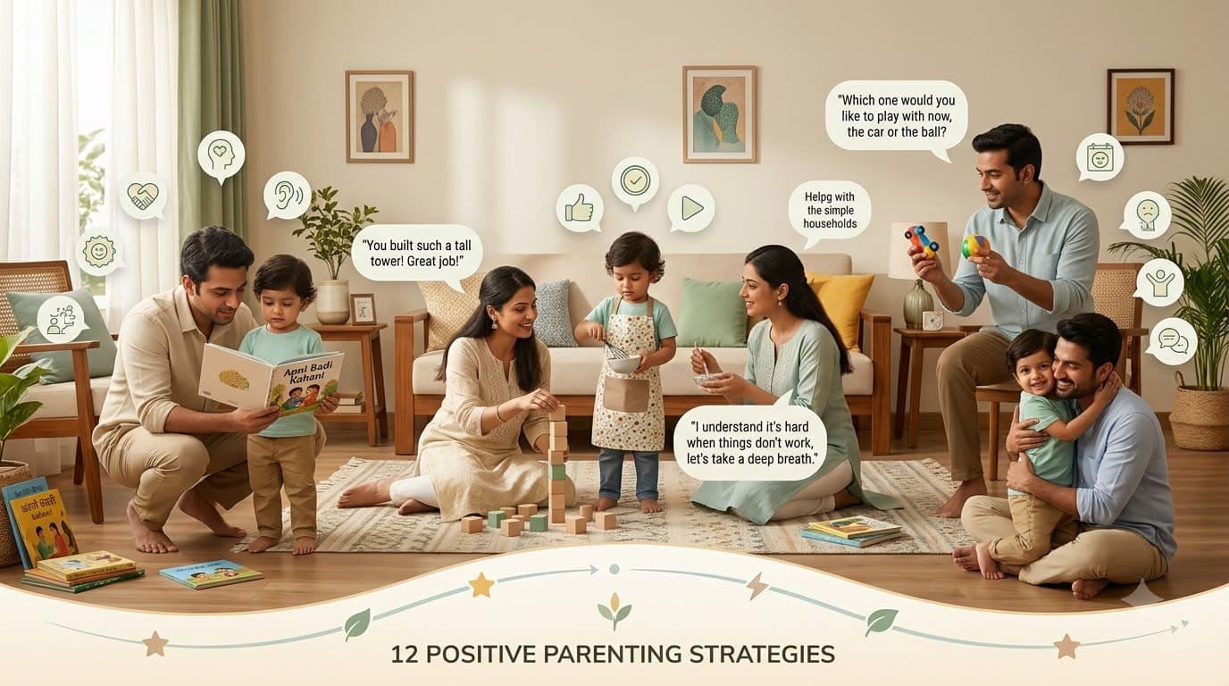 Positive Parenting Tips India 12 Proven Strategies