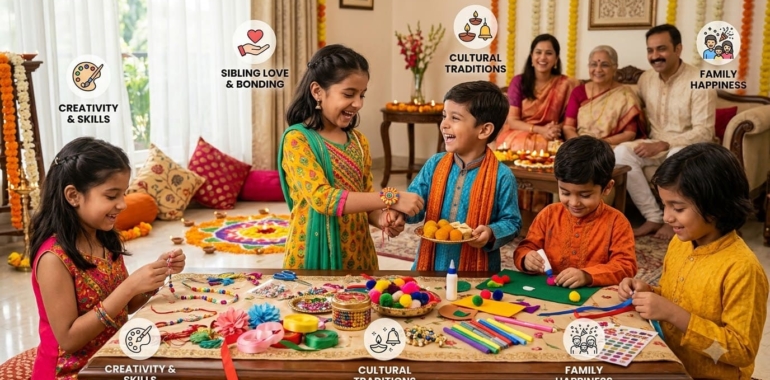 Rakhi & Raksha Bandhan Activities & Craft Ideas for Kids Make This Festival Unforgettable