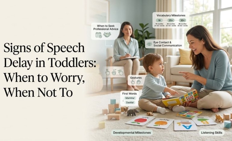 Signs of Speech Delay in Toddlers When to Worry, When Not To