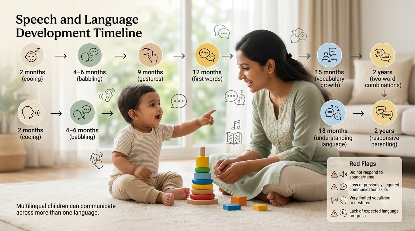 When Do Babies Start Talking India Age, Milestones & Red Flags