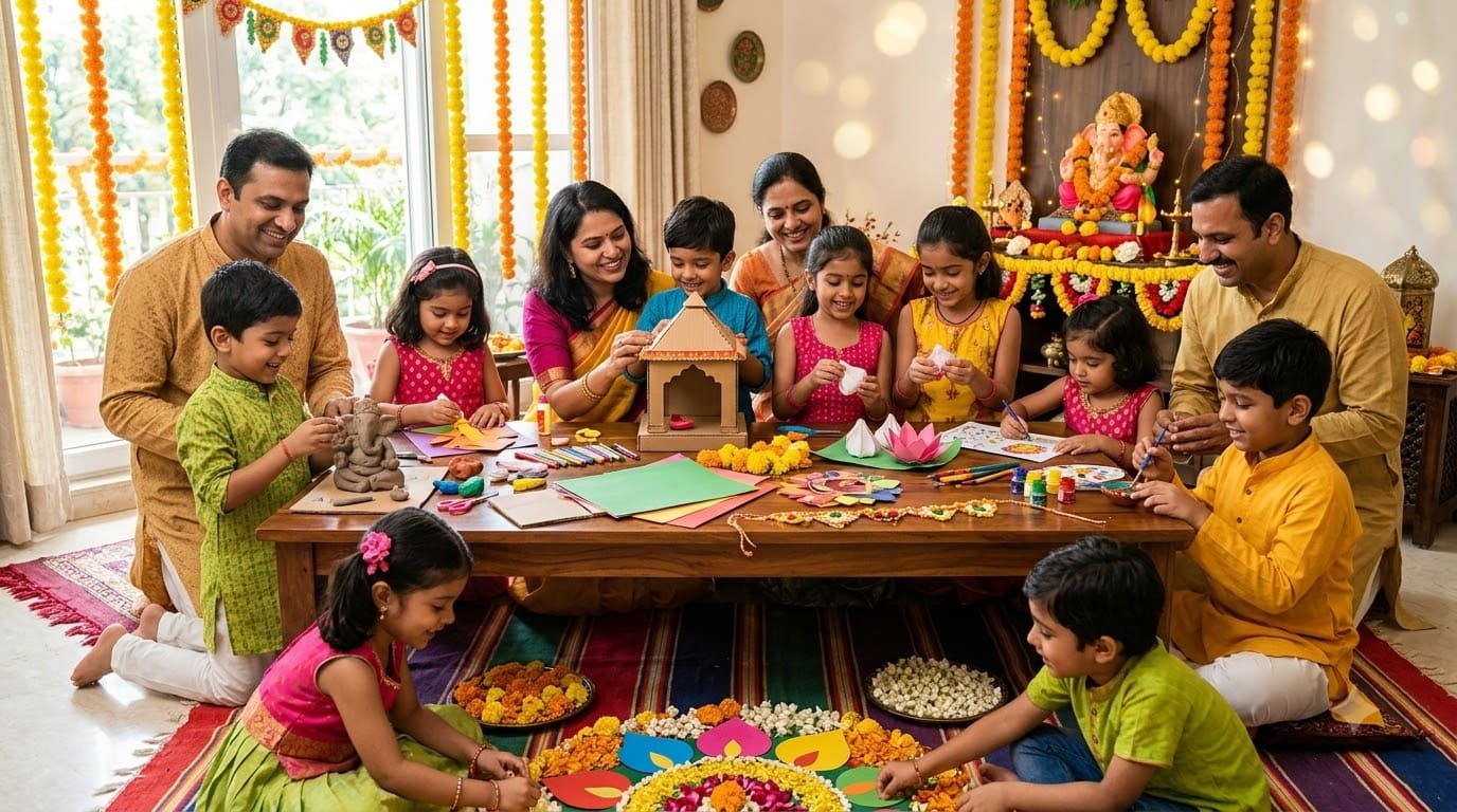 ganesh chaturthi craft ideas for kids