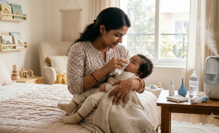 Baby Cold Season Change India 10 Best Safe Home Remedies