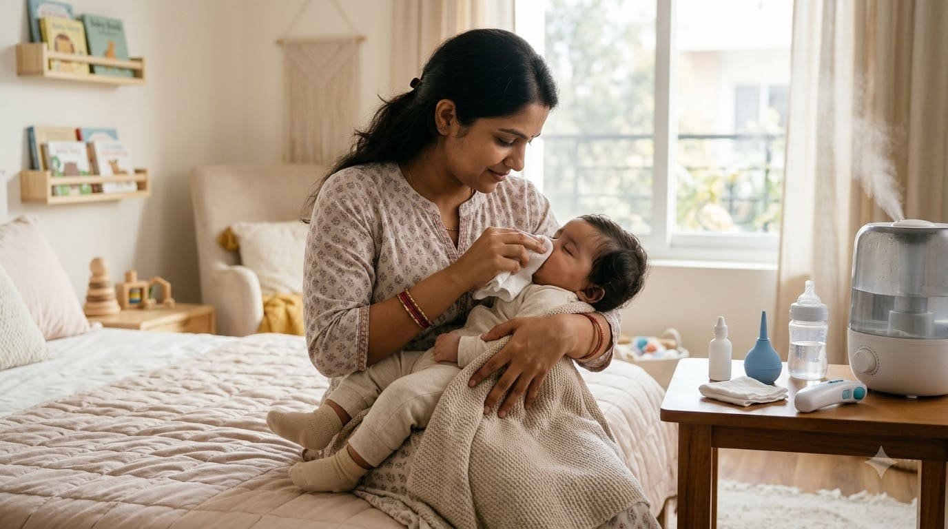 Baby Cold Season Change India 10 Best Safe Home Remedies