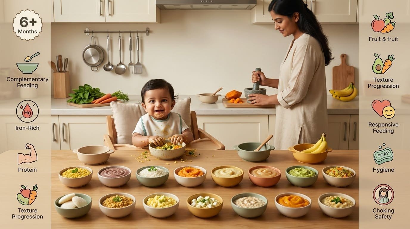 Baby Food Recipes India 6-12 Months 15 Best Homemade Ideas