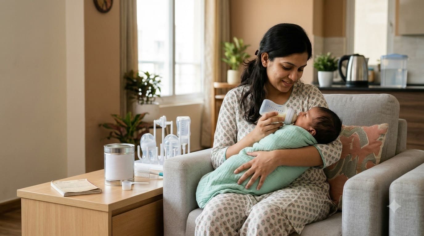 Formula Feeding Guide India 10 Best Safe Tips for New Parents