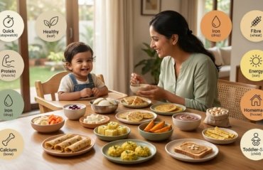 Healthy snacks for toddlers India — ragi laddoo paneer and nutritious Indian snack ideas