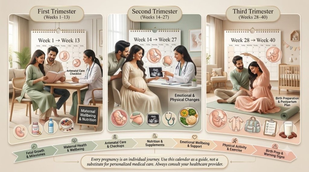 Current image: Pregnancy Calendar Week by Week Best Complete Indian Guide 2026