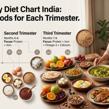 Pregnancy Diet Chart India 12 Best Foods for Each Trimester