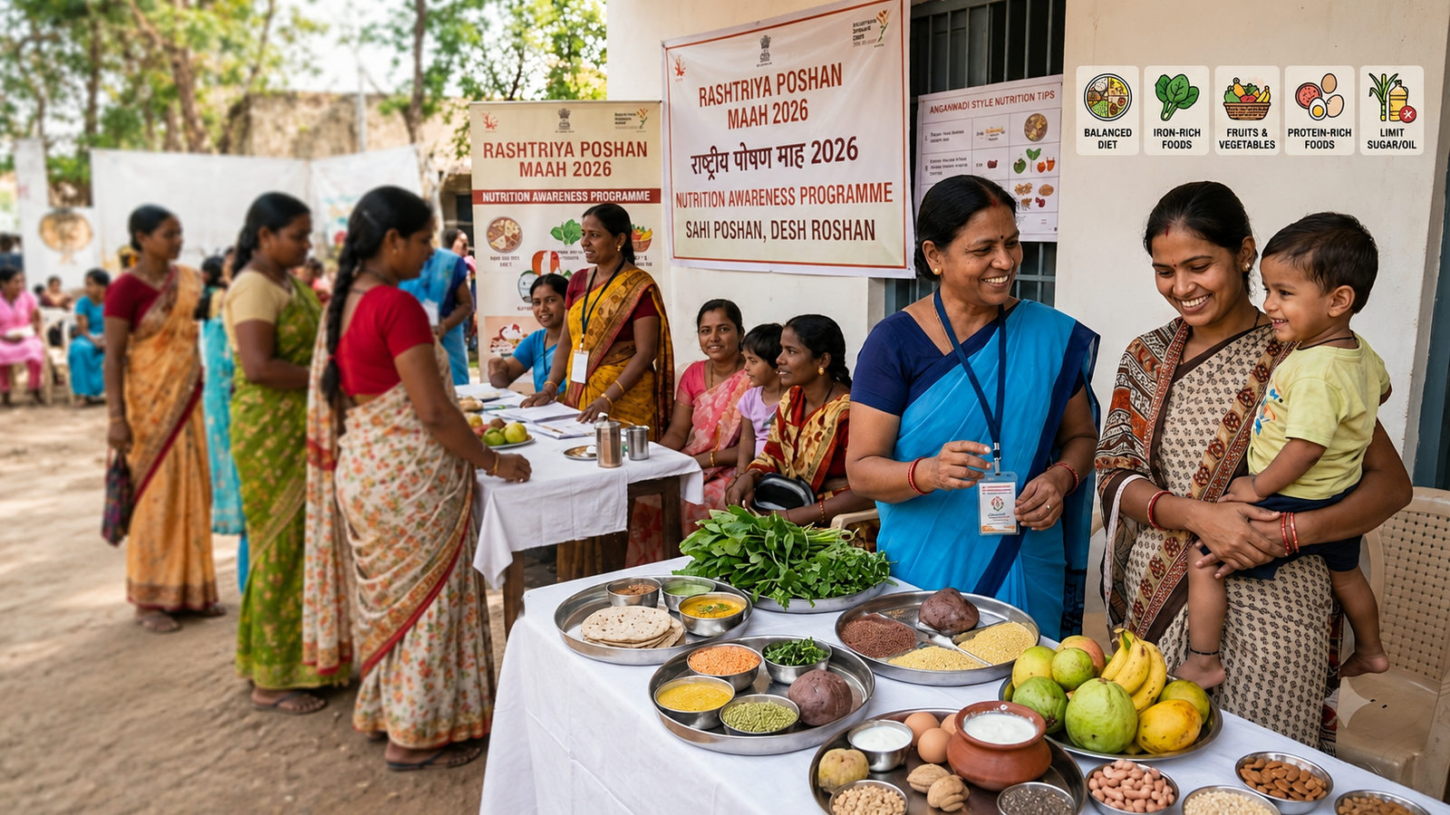 Rashtriya Poshan Maah 2026 India 5 Best Nutrition Tips.