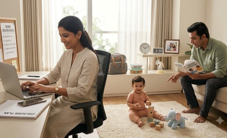 Working Mom Tips India 12 Best Ways to Balance Baby & Career