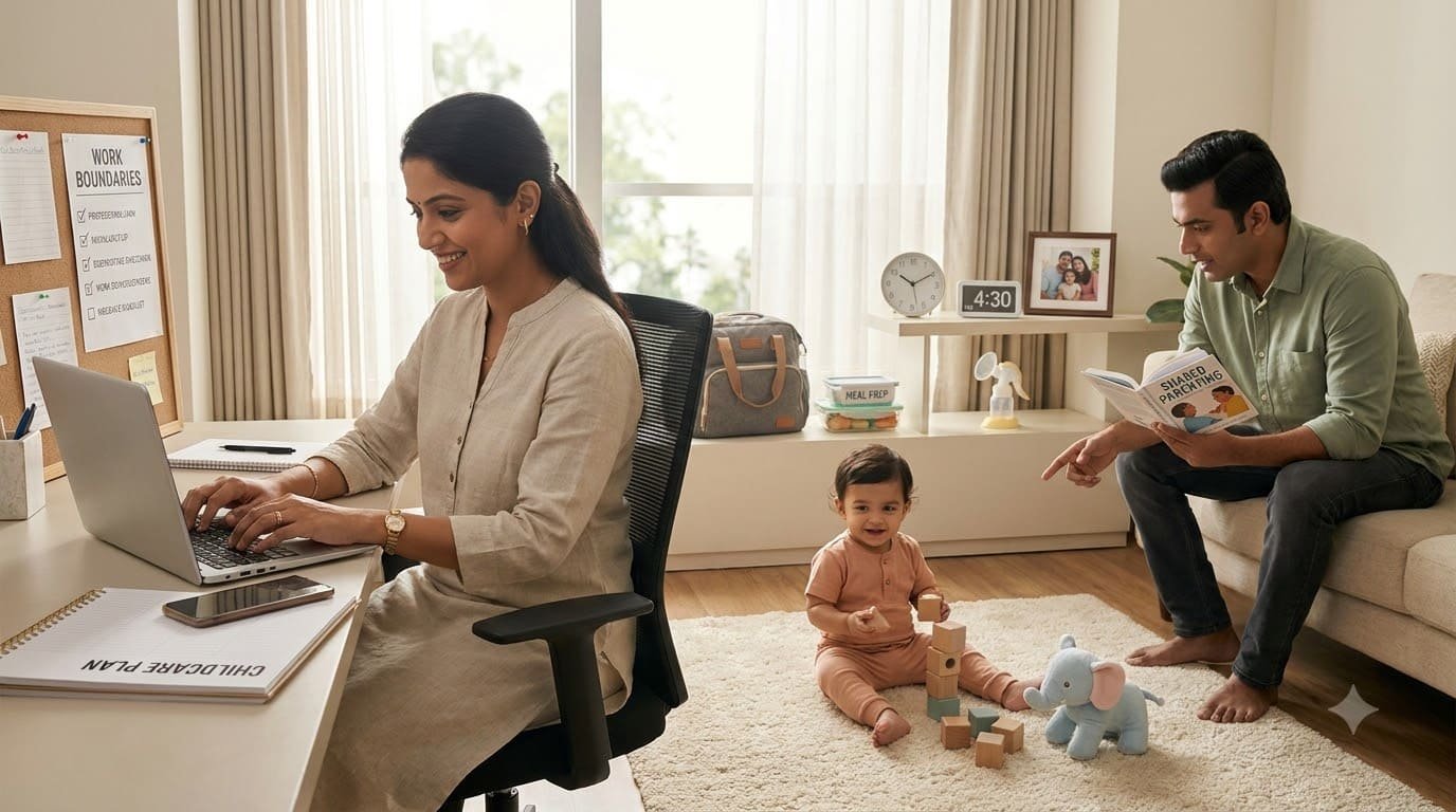 Working Mom Tips India 12 Best Ways to Balance Baby & Career