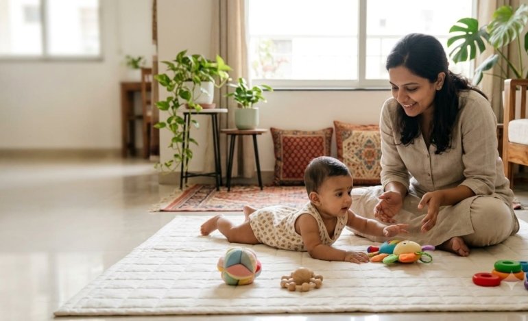 Gross Motor Skills Baby India 10 Best Strength Activities