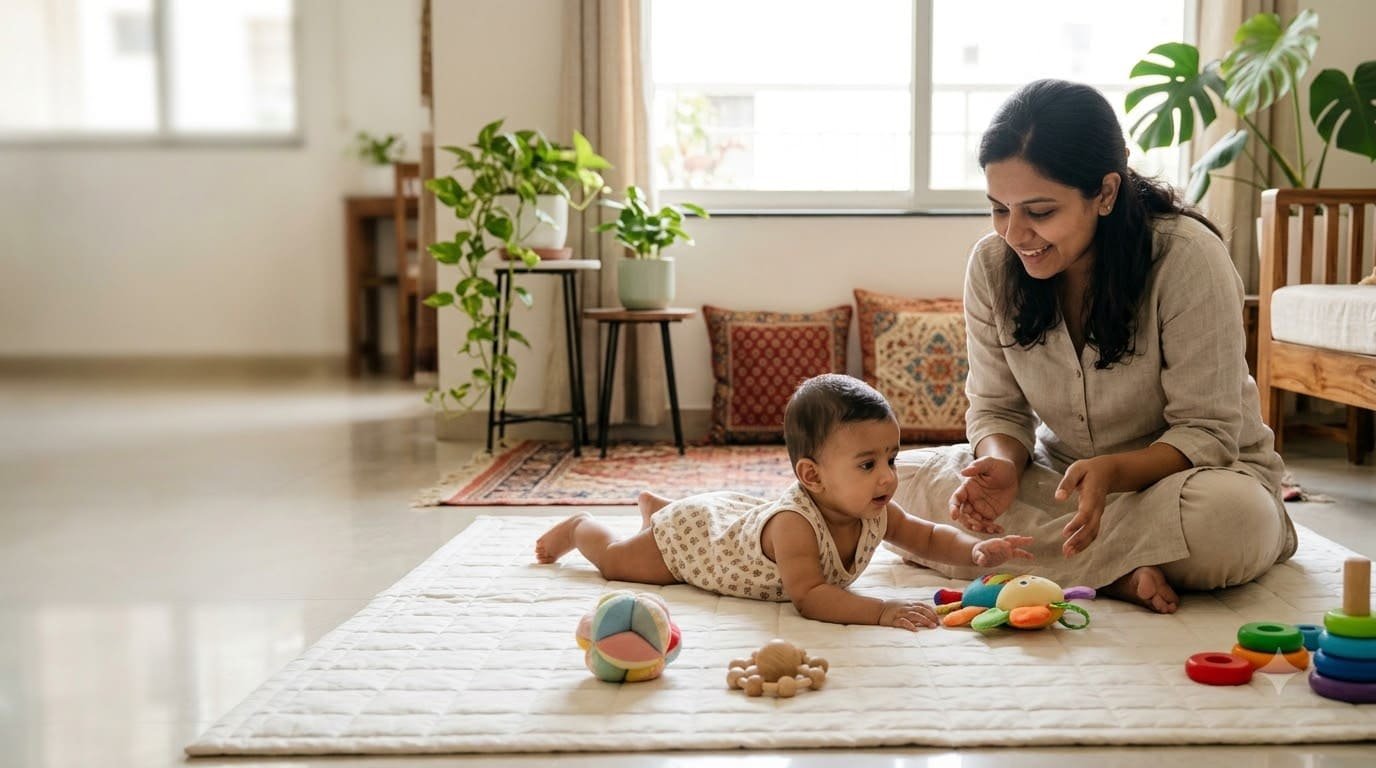 Gross Motor Skills Baby India 10 Best Strength Activities